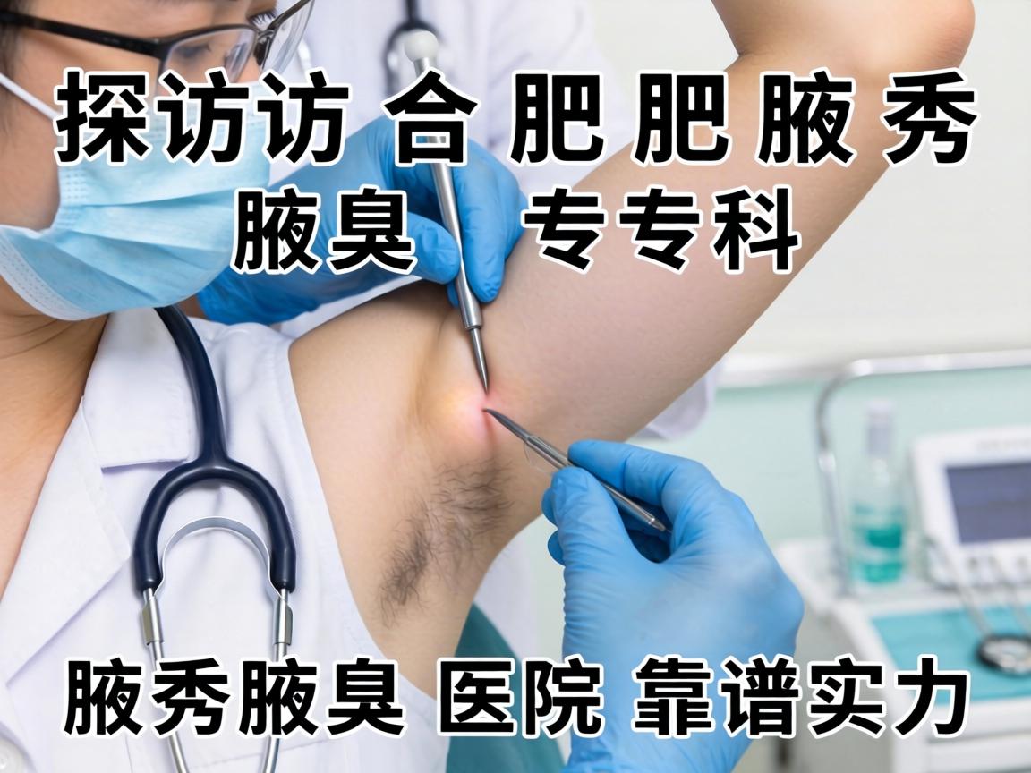 探访合肥腋秀腋臭专科，解析腋秀腋臭医院的靠谱实力