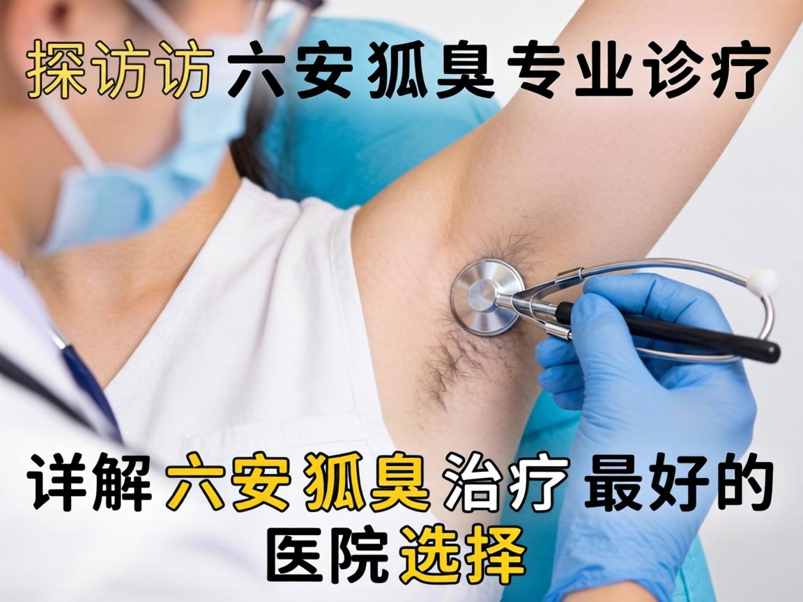 探访六安狐臭专业诊疗，详解六安狐臭治疗最好的医院选择