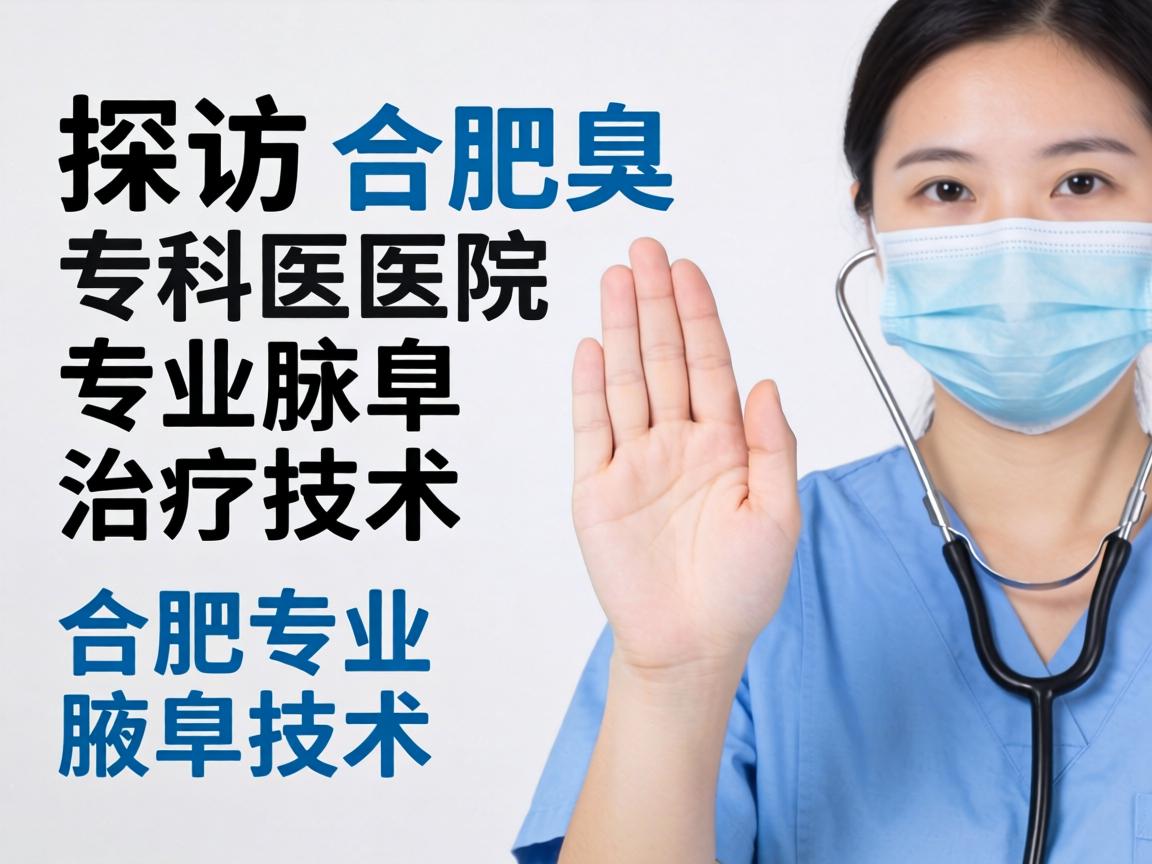 探访合肥腋臭专科医院，解析合肥专业腋臭治疗技术