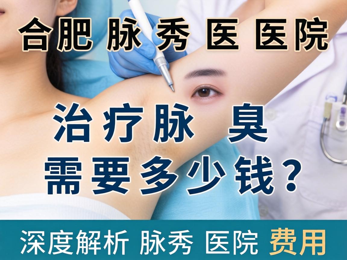 合肥腋秀医院治疗腋臭需要多少钱？深度解析腋秀医院费用