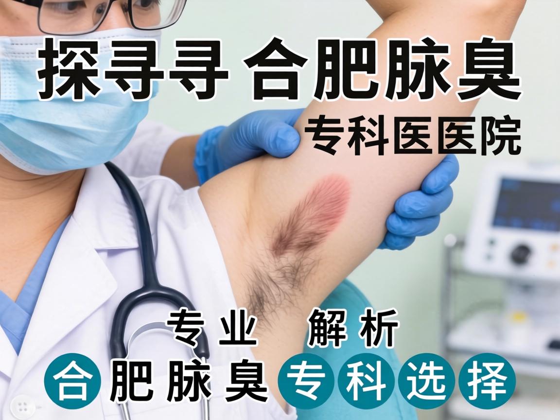 探寻合肥腋臭专科医院，专业解析合肥腋臭专科选择