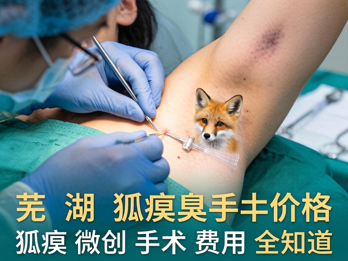 深度解析芜湖狐臭手术价格，狐臭微创手术费用全知道