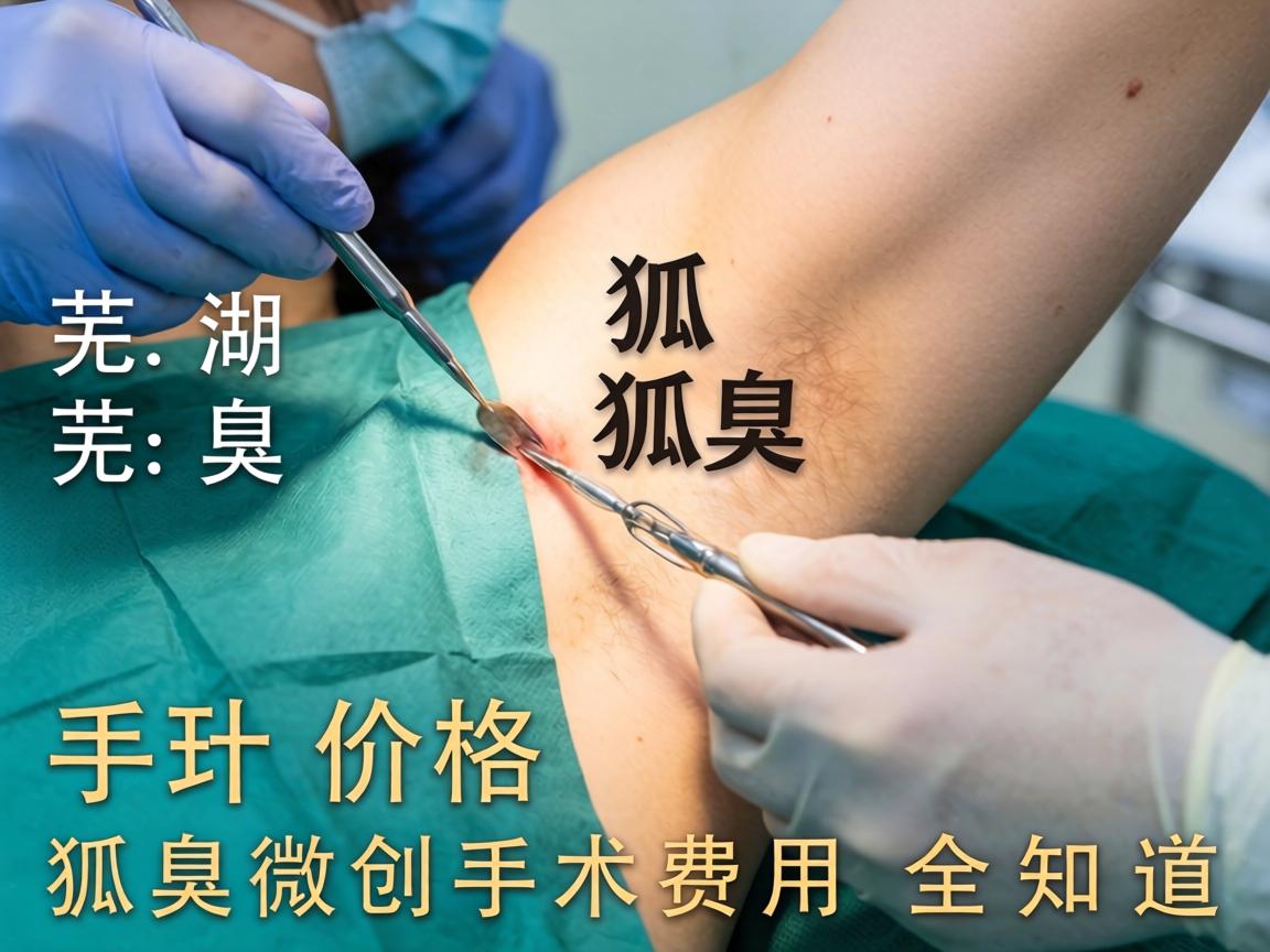 深度解析芜湖狐臭手术价格，狐臭微创手术费用全知道
