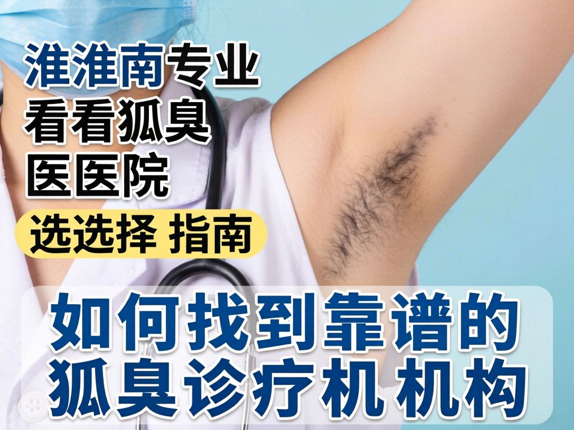 淮南专业看狐臭医院选择指南，如何找到靠谱的狐臭诊疗机构