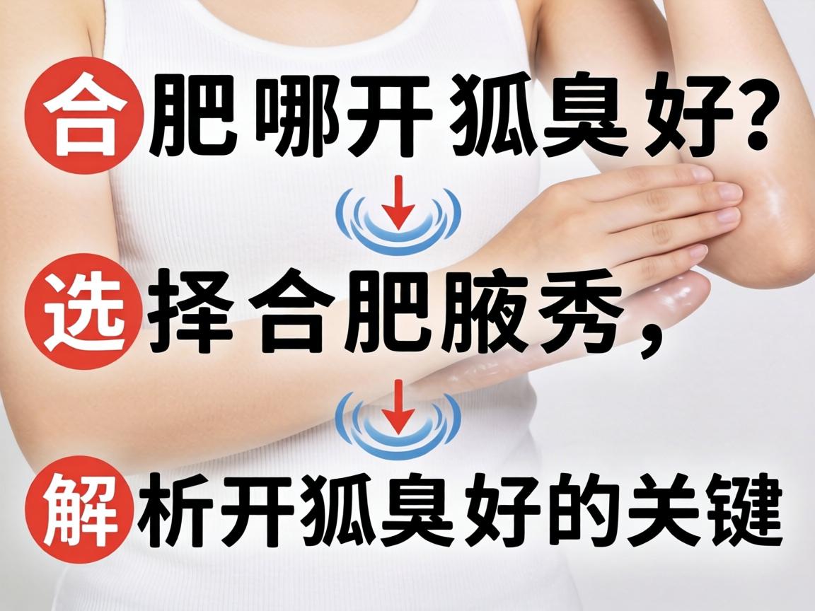 合肥哪开狐臭好？选择合肥腋秀，解析开狐臭好的关键