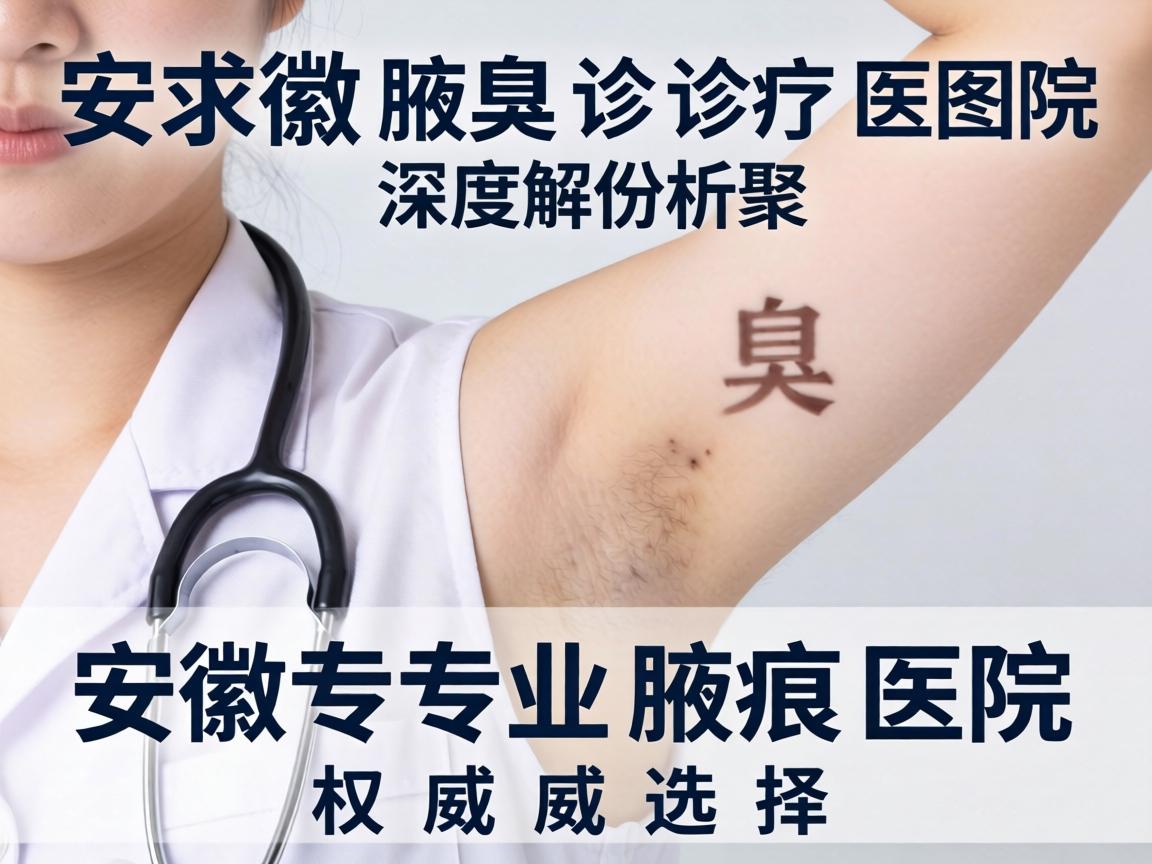 安徽腋臭诊疗医院深度解析，聚焦安徽专业腋臭医院的权威选择
