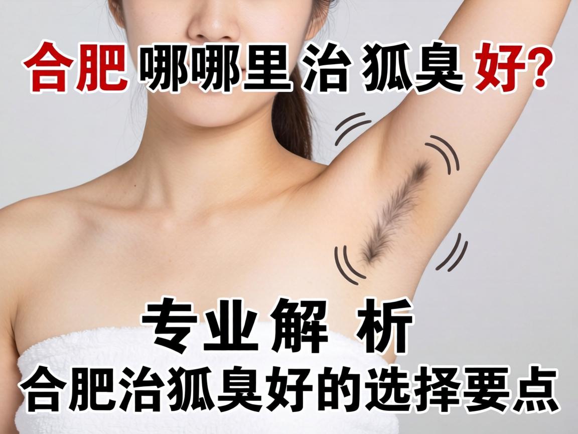 合肥哪里治狐臭好？专业解析合肥治狐臭好的选择要点