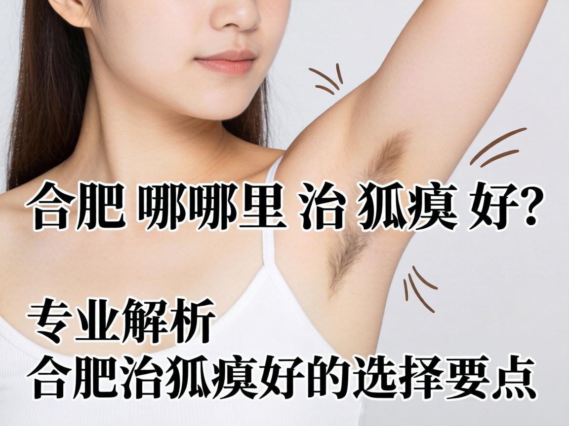合肥哪里治狐臭好？专业解析合肥治狐臭好的选择要点