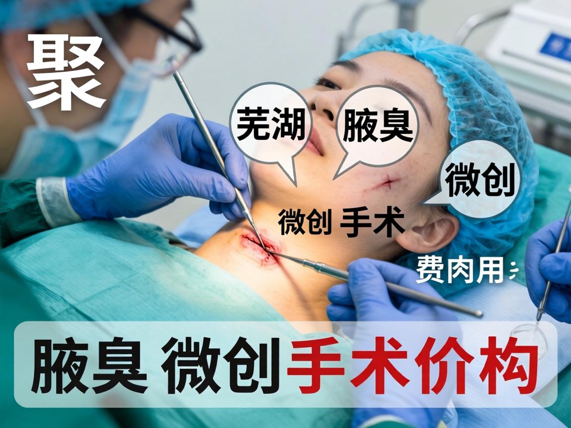 聚焦芜湖腋臭微创手术费用，详解腋臭微创手术价格构成