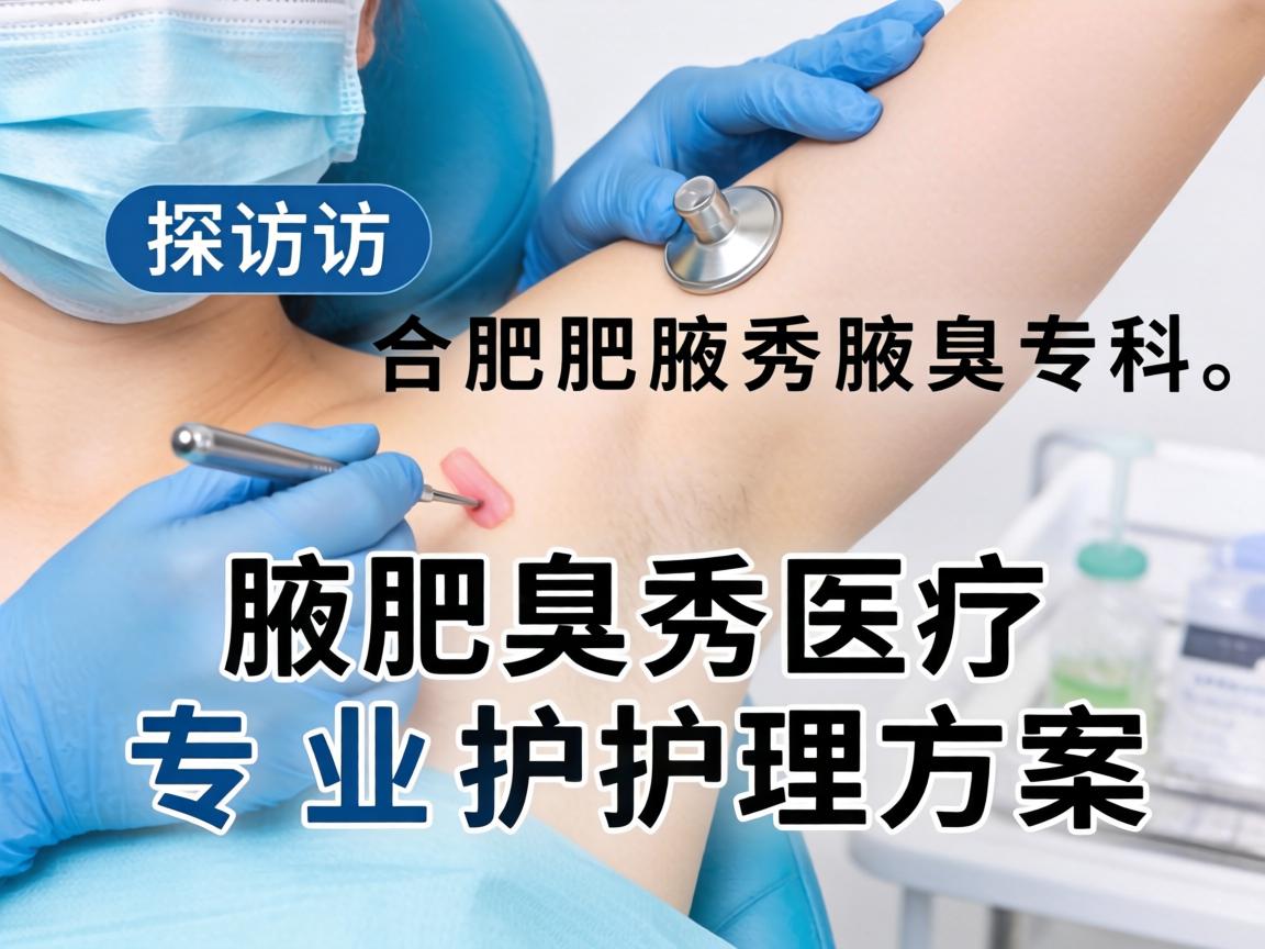 探访合肥腋秀腋臭专科，解析腋臭医疗的专业护理方案