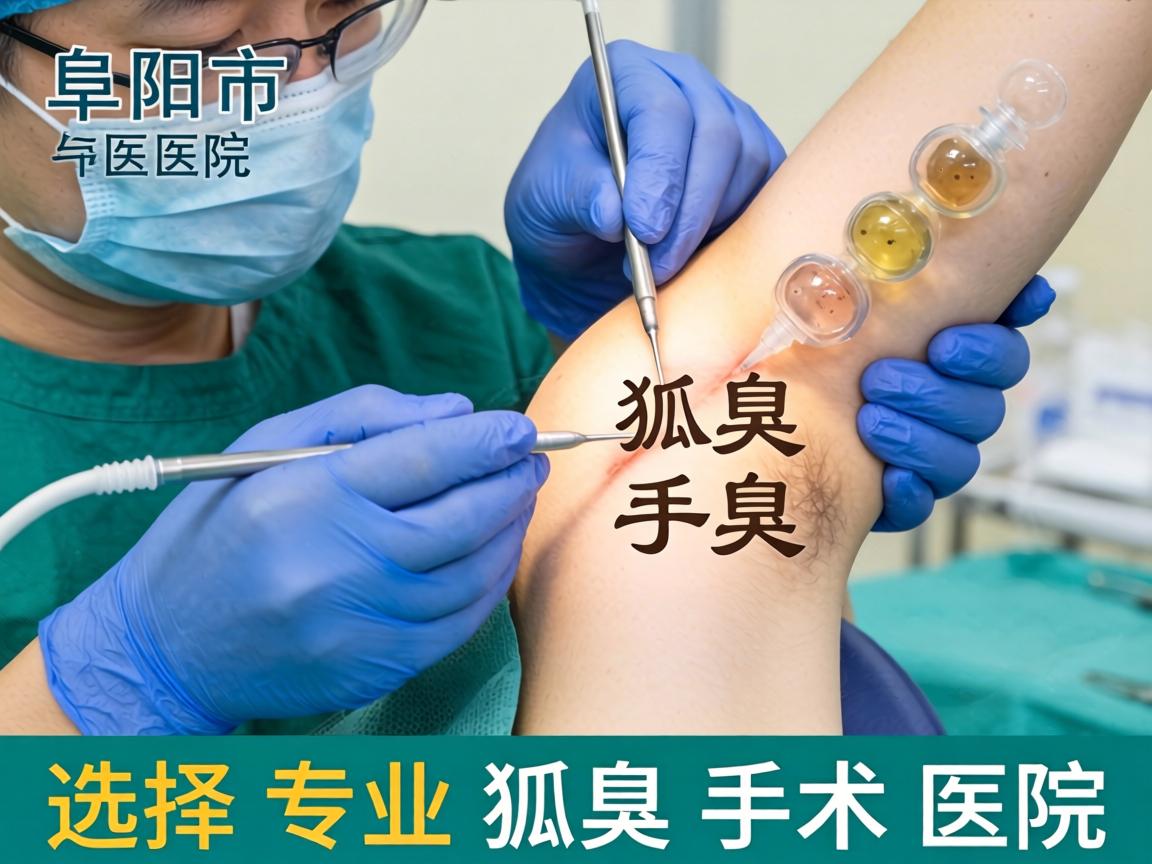 阜阳市狐臭手术医院解析，如何选择专业狐臭手术医院