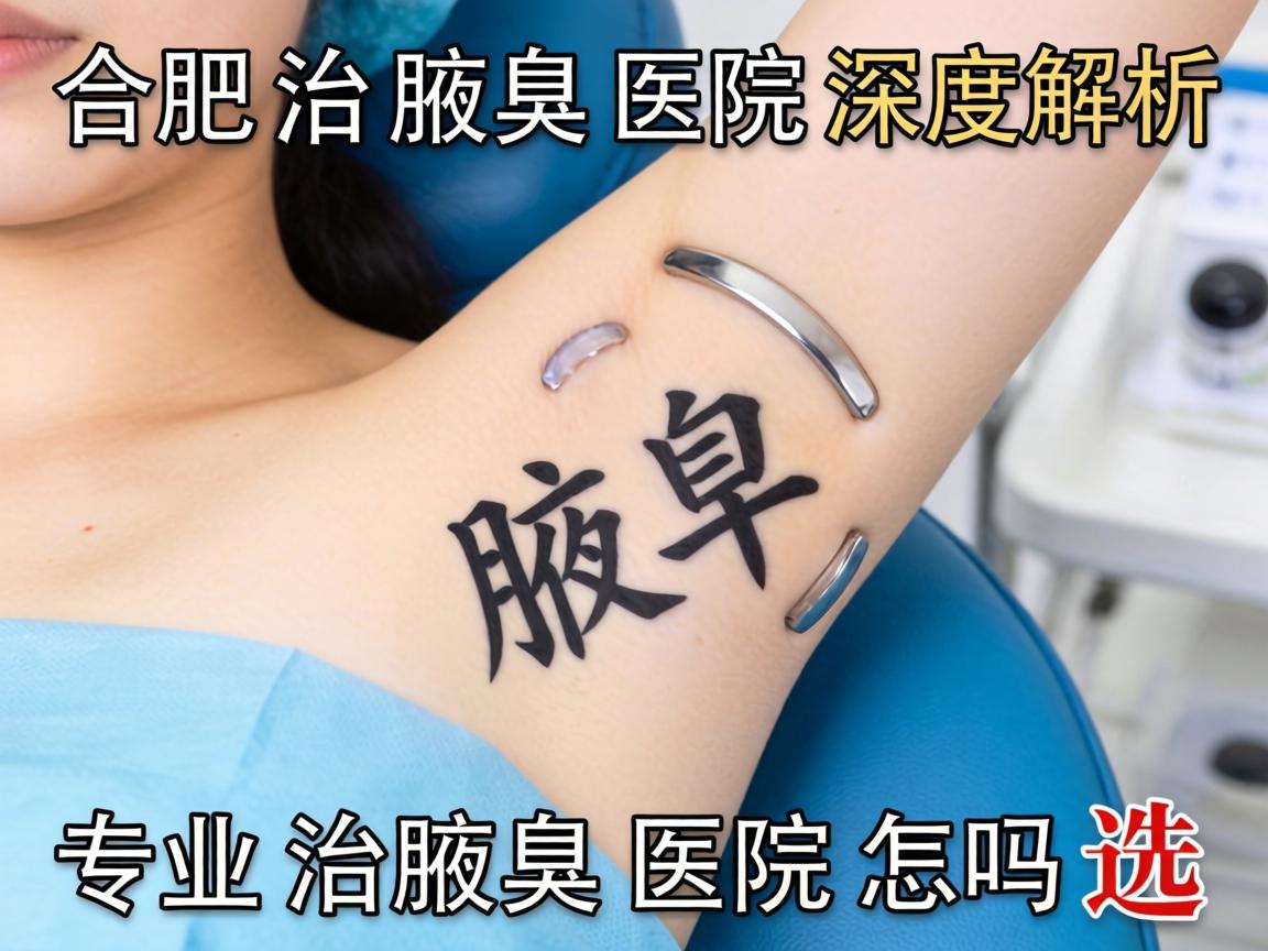 合肥治腋臭医院深度解析，专业治腋臭医院怎么选