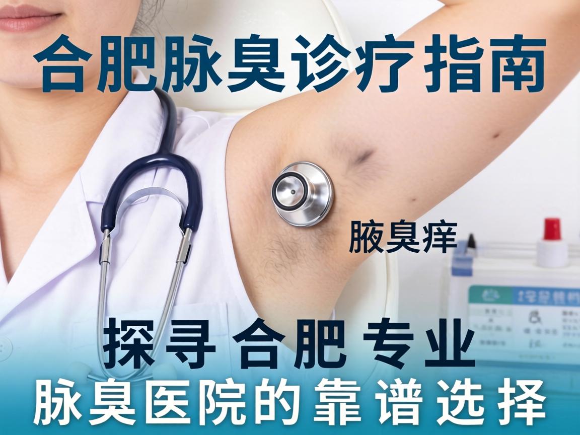 合肥腋臭诊疗指南，探寻合肥专业腋臭医院的靠谱选择