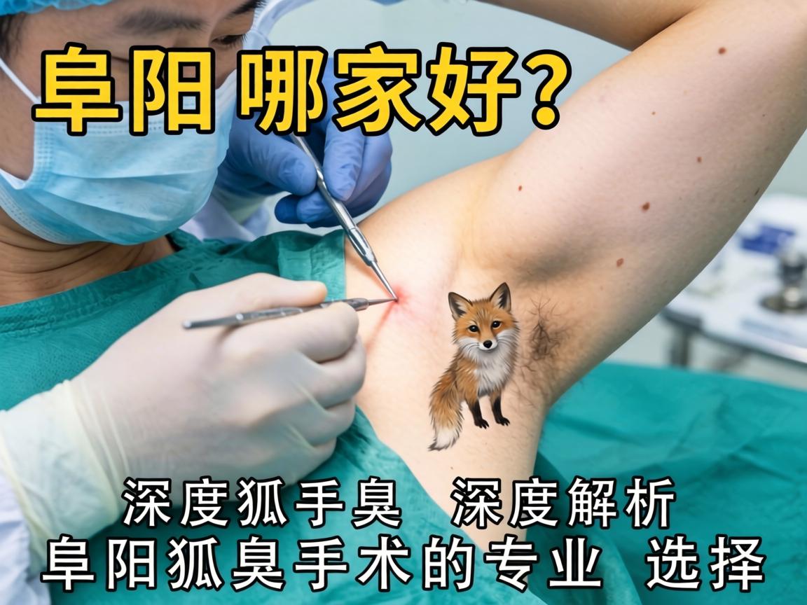 阜阳狐臭手术哪家好？深度解析阜阳狐臭手术的专业选择