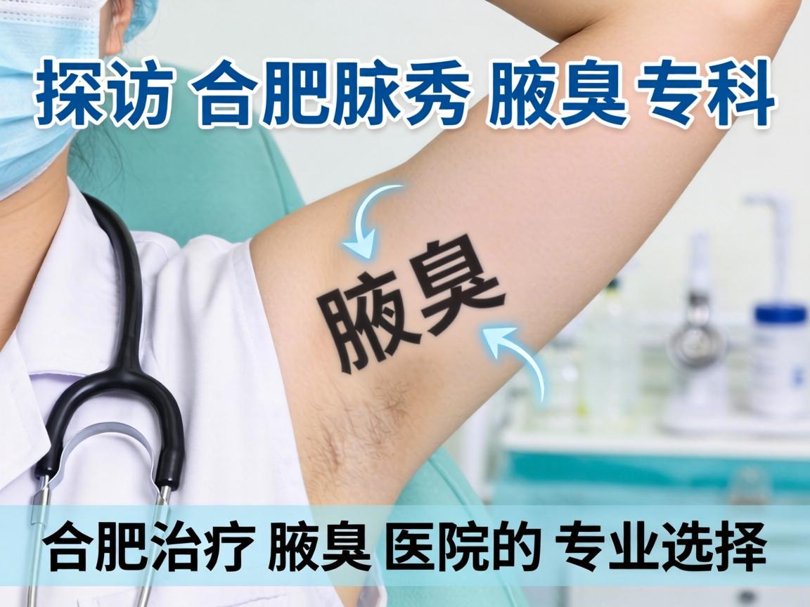 探访合肥腋秀腋臭专科，详解合肥治疗腋臭医院的专业选择
