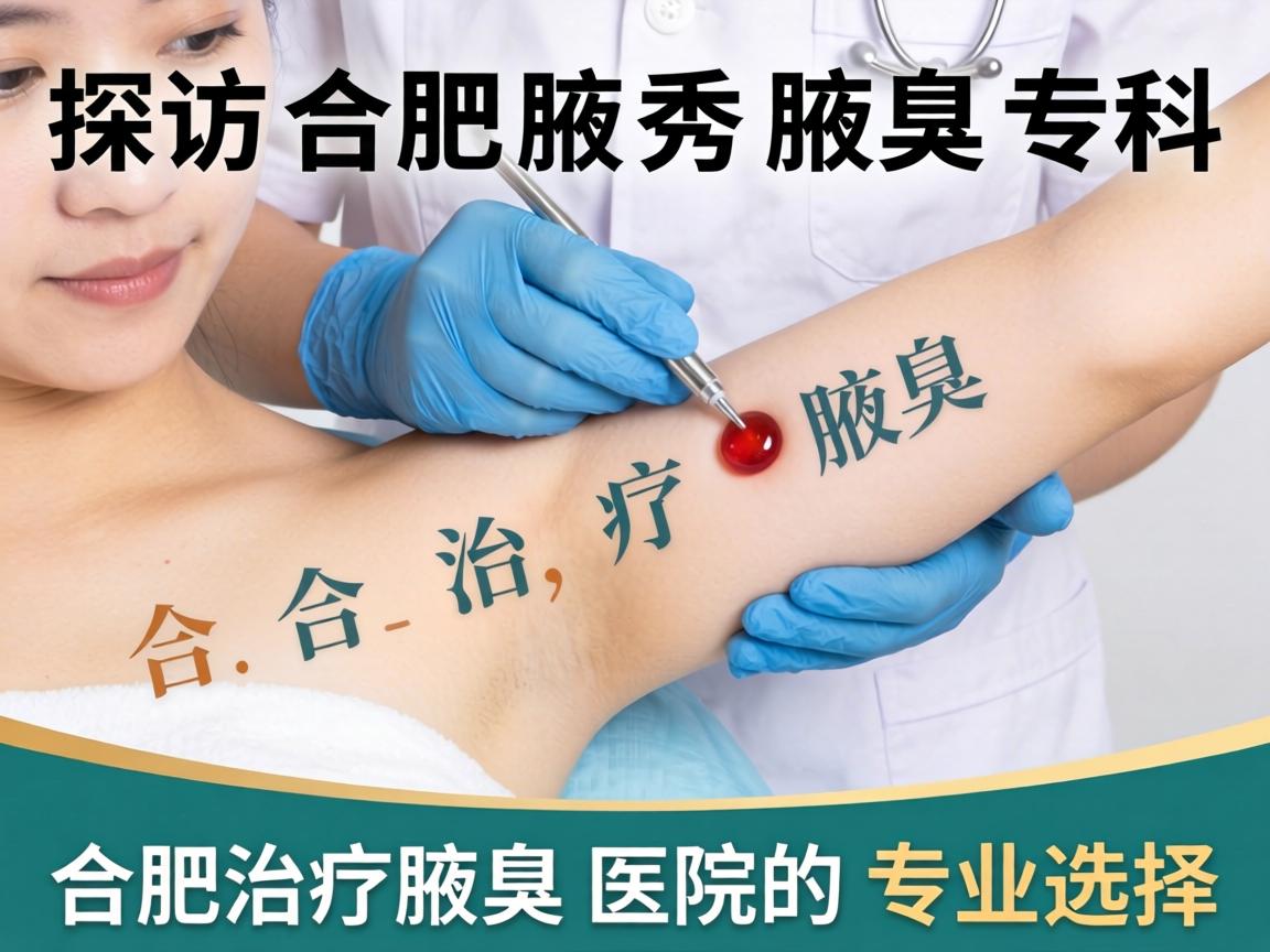 探访合肥腋秀腋臭专科，详解合肥治疗腋臭医院的专业选择