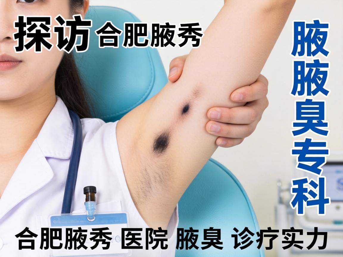 探访合肥腋秀腋臭专科，详解合肥腋秀医院腋臭诊疗实力