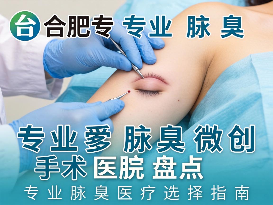 合肥专业腋臭微创手术医院盘点，专业腋臭医疗选择指南