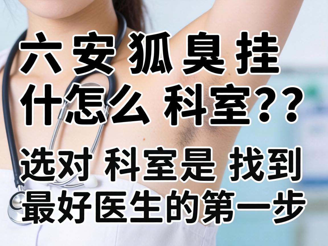 六安狐臭挂什么科室？选对科室是找到最好医生的第一步