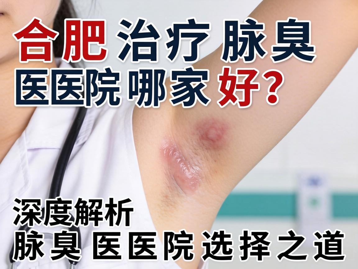 合肥治疗腋臭医院哪家好？深度解析腋臭医院选择之道