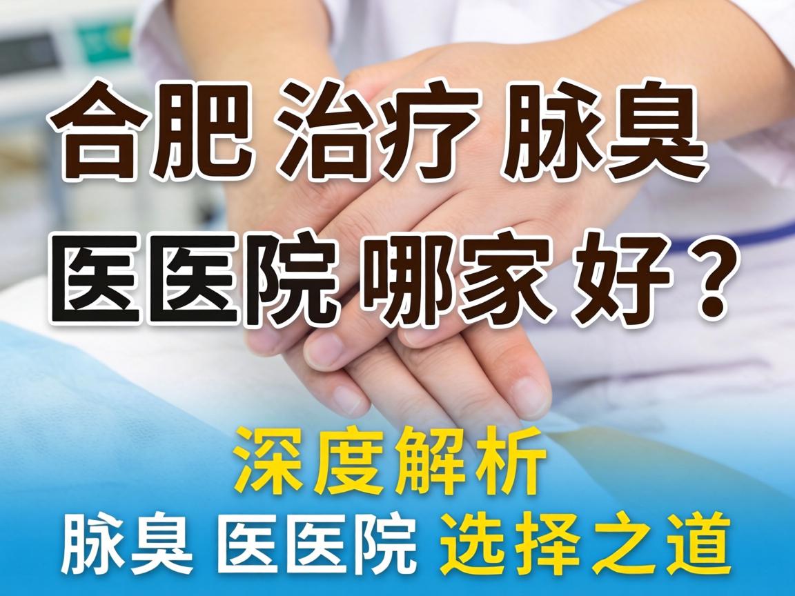 合肥治疗腋臭医院哪家好？深度解析腋臭医院选择之道