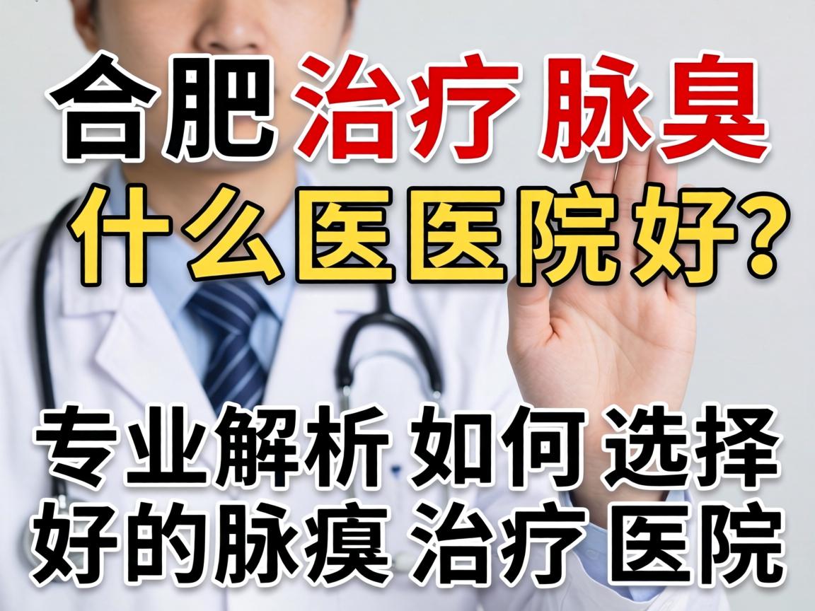 合肥治疗腋臭什么医院好？专业解析如何选择好的腋臭治疗医院