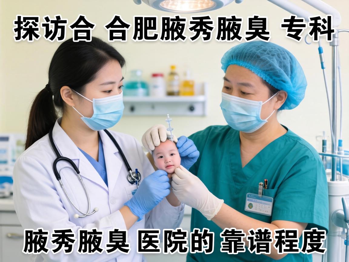 探访合肥腋秀腋臭专科，解析腋秀腋臭医院的靠谱程度