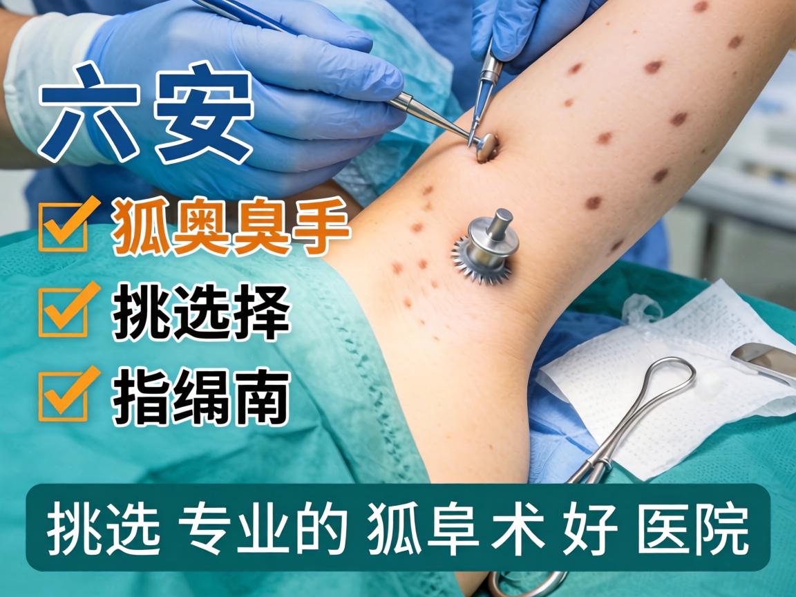 六安狐臭手术医院选择指南，如何挑选专业的狐臭术好医院