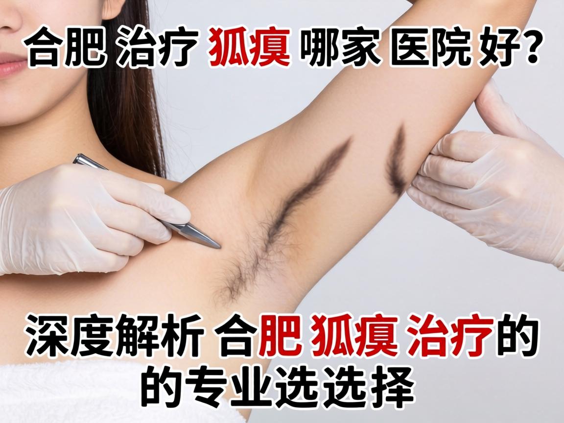 合肥治疗狐臭哪家医院好？深度解析合肥狐臭治疗的专业选择