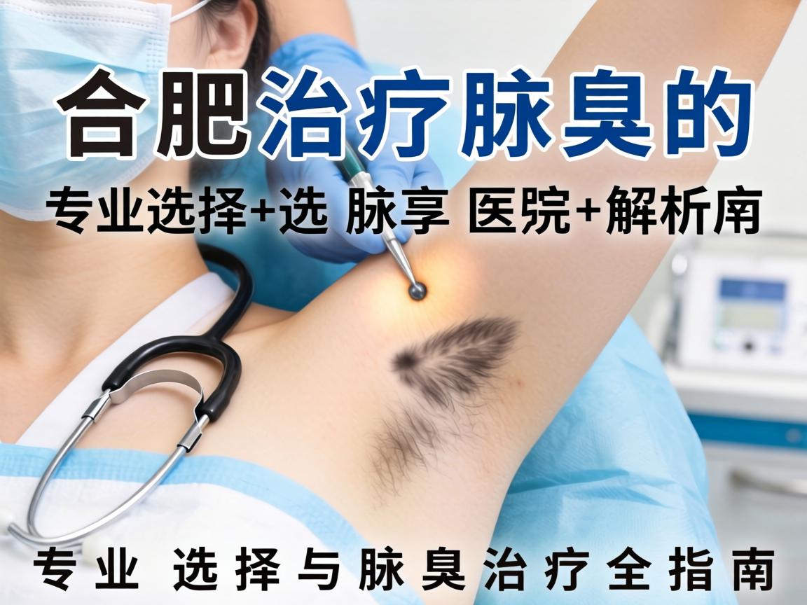 合肥治疗腋臭的医院解析，专业选择与腋臭治疗全指南