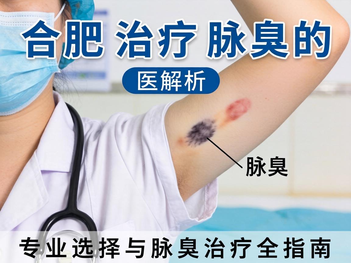 合肥治疗腋臭的医院解析，专业选择与腋臭治疗全指南