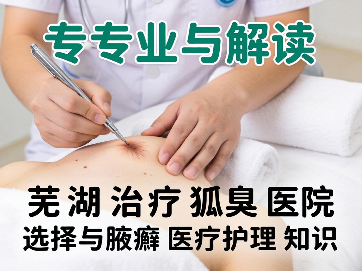 专业解读，芜湖治疗狐臭医院选择与腋臭医疗护理知识