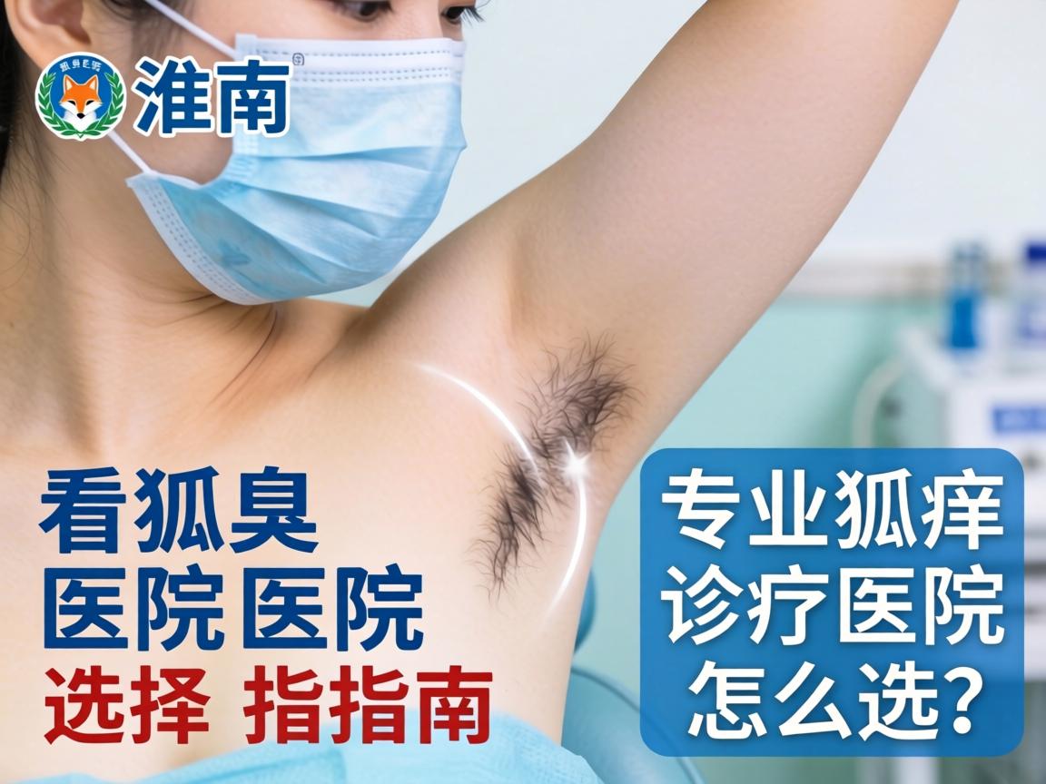 淮南看狐臭医院选择指南，专业狐臭诊疗医院怎么选？