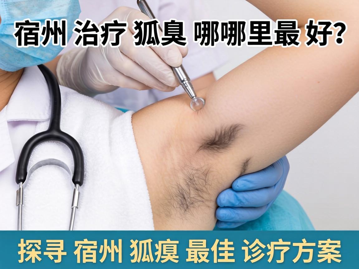 宿州治疗狐臭哪里最好？探寻宿州狐臭最佳诊疗方案
