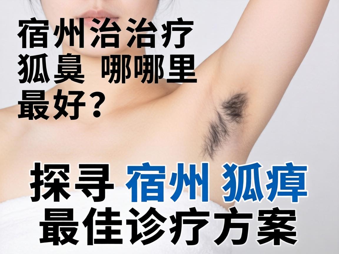 宿州治疗狐臭哪里最好？探寻宿州狐臭最佳诊疗方案
