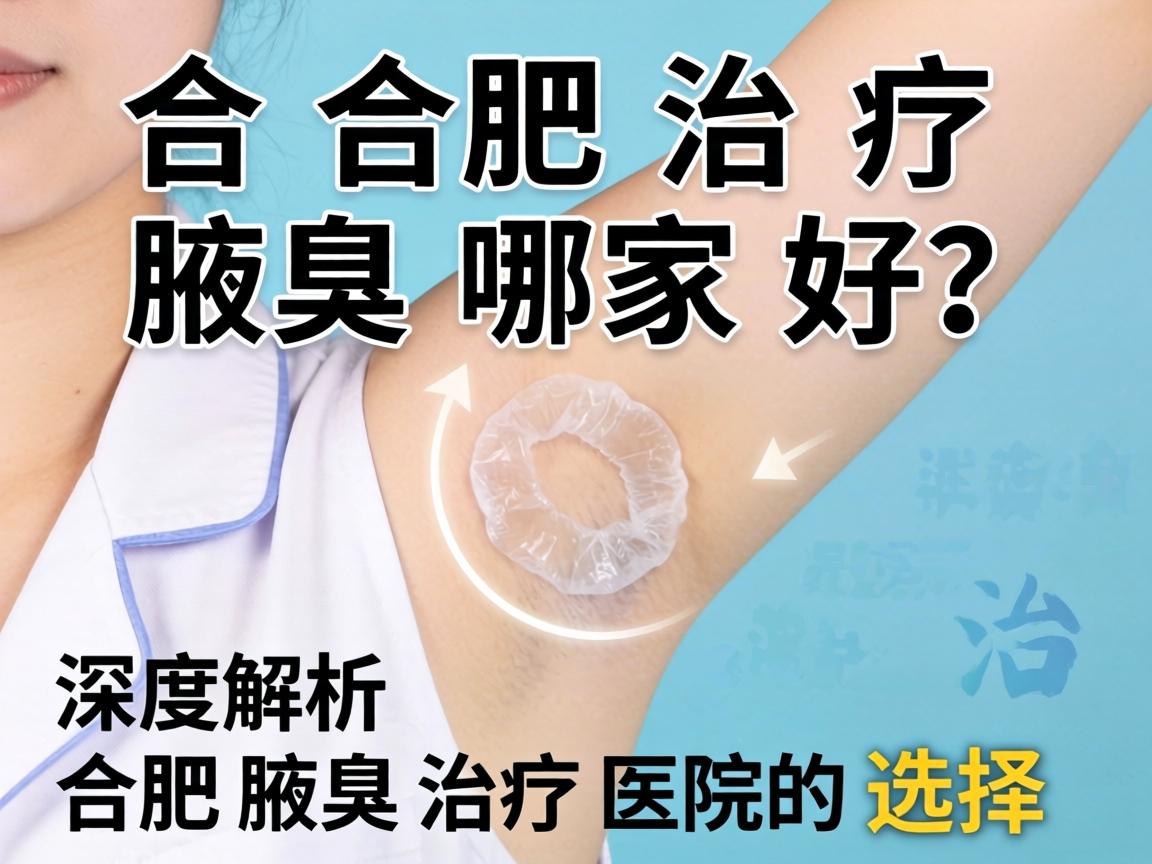合肥治疗腋臭哪家好？深度解析合肥腋臭治疗医院的选择