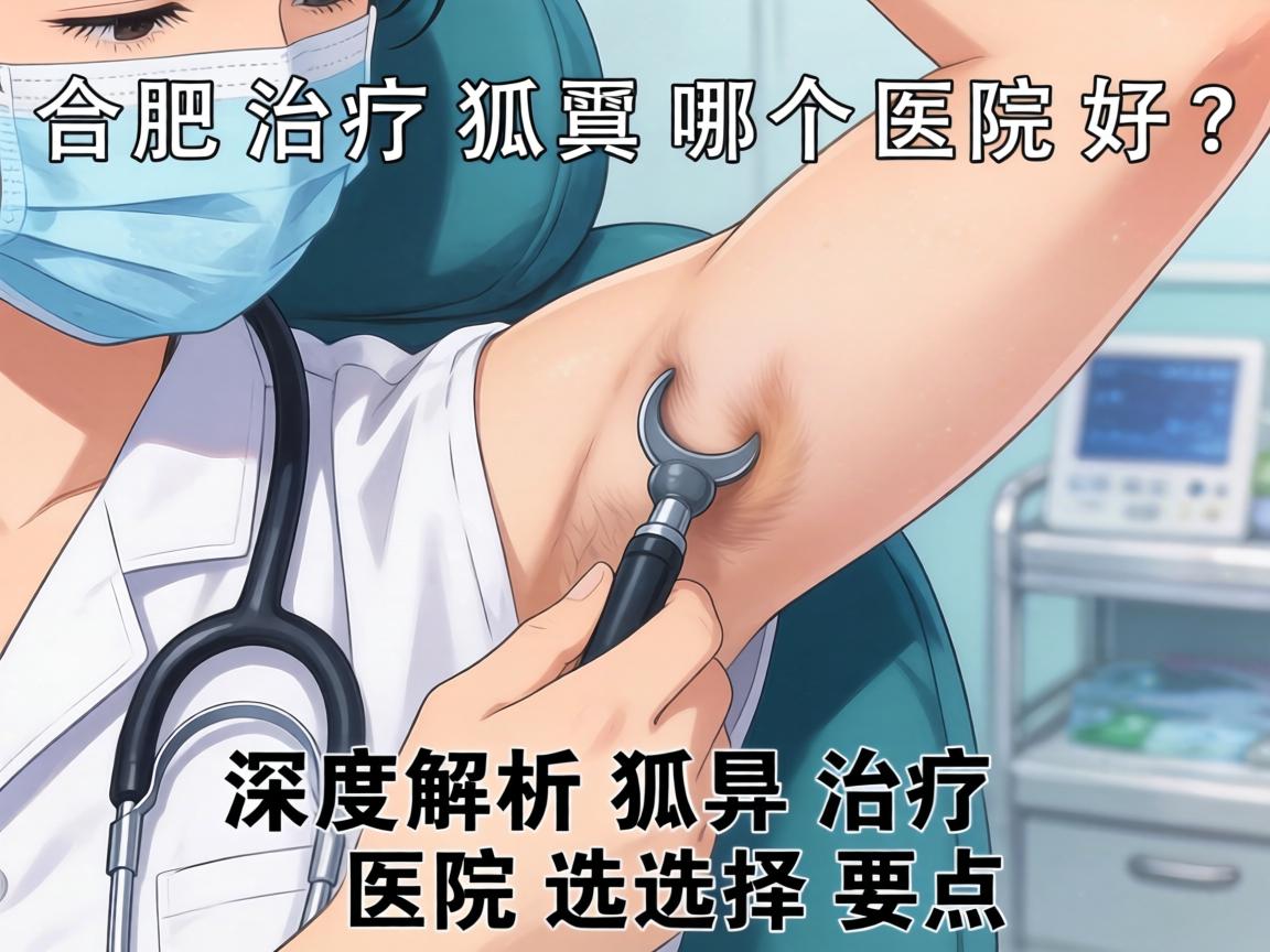 合肥治疗狐臭哪个医院好？深度解析狐臭治疗医院选择要点