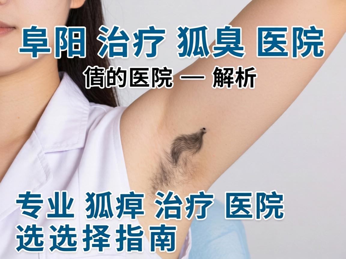 阜阳治疗狐臭医院解析，专业狐臭治疗医院的选择指南