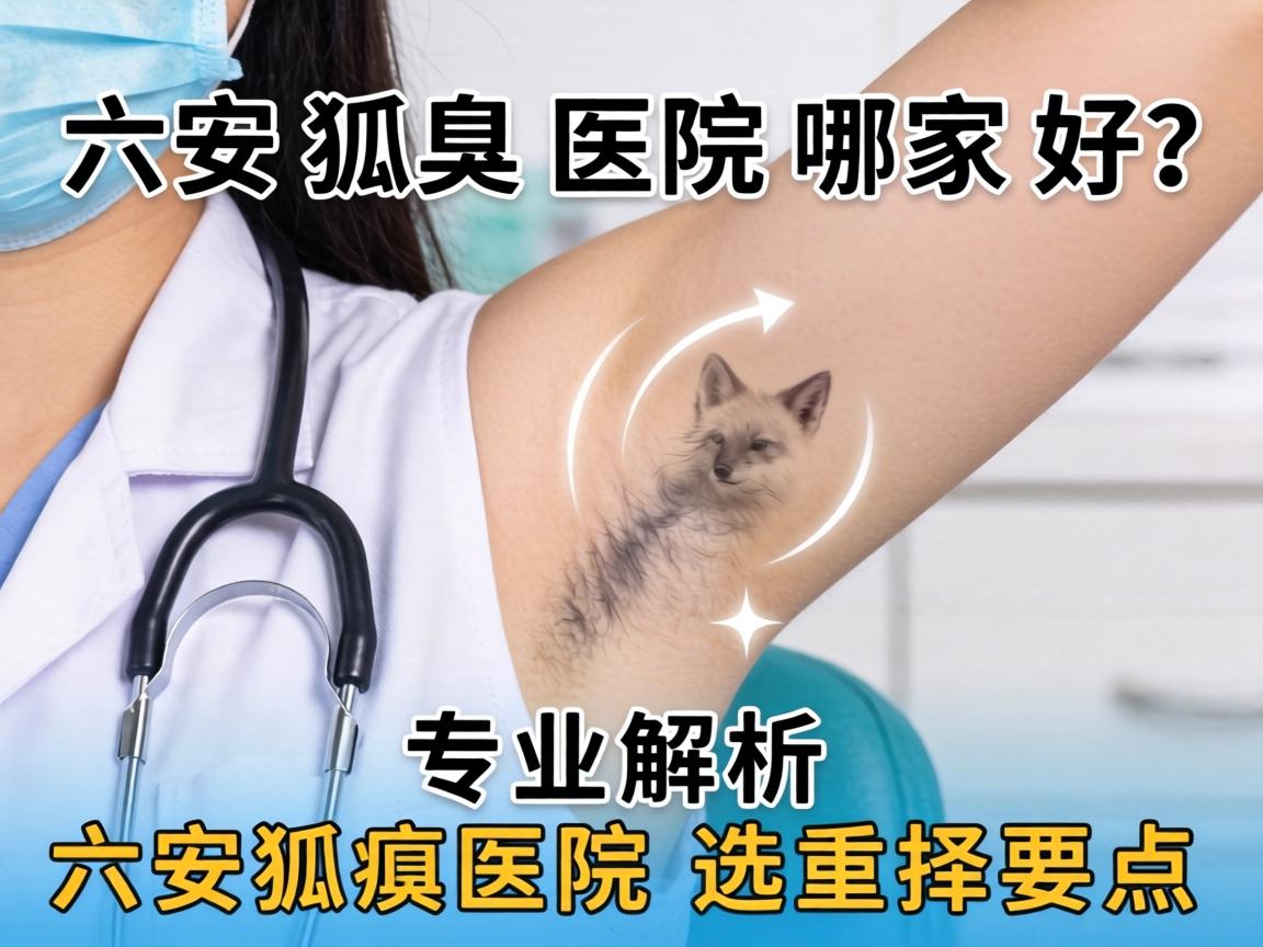 六安狐臭医院哪家好？专业解析六安狐臭医院选择要点
