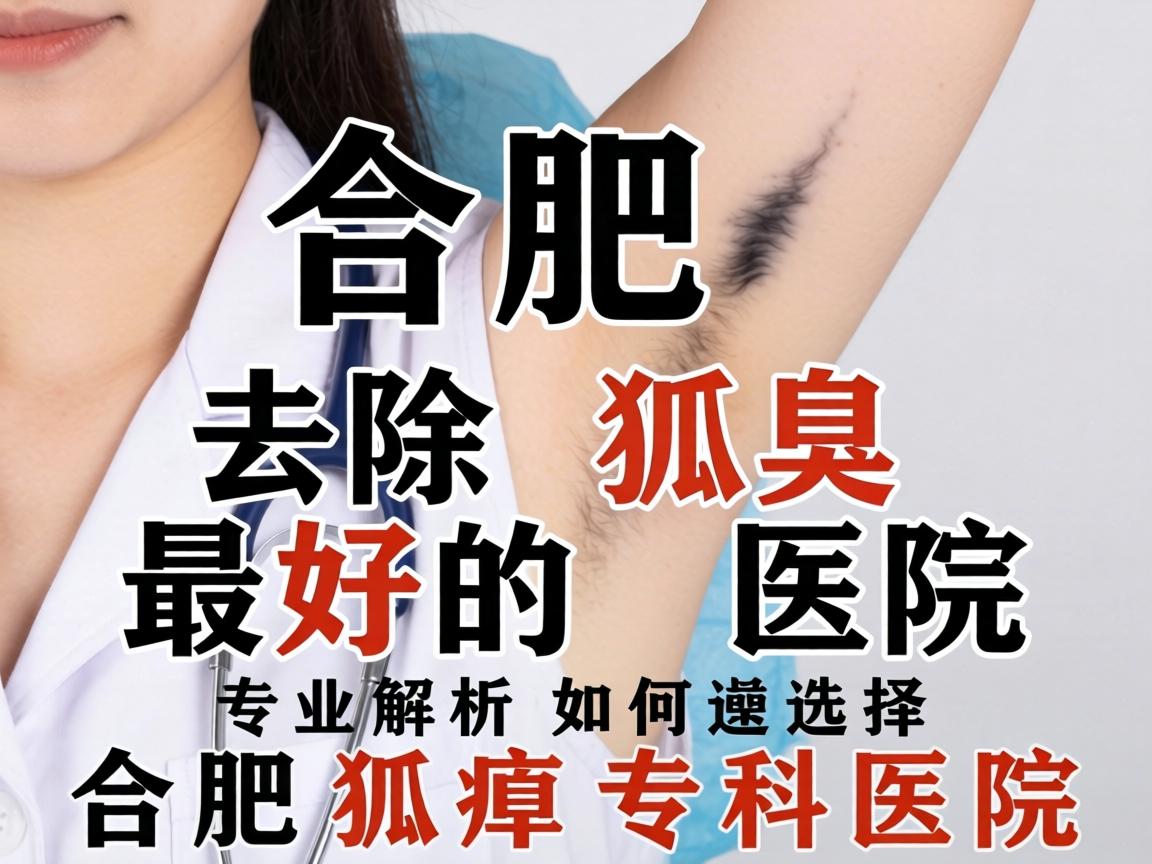 合肥去除狐臭最好的医院，专业解析如何选择合肥狐臭专科医院