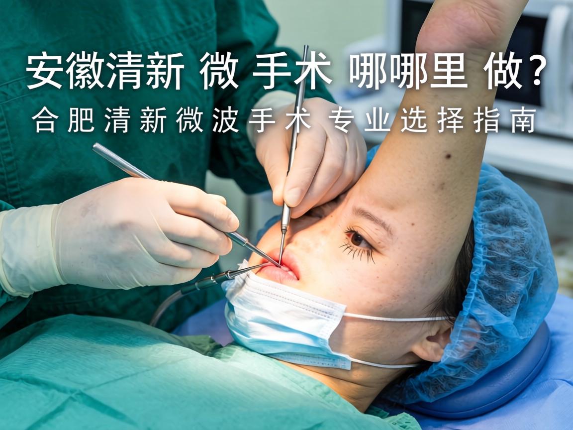 安徽清新微波手术哪里做？合肥清新微波手术专业选择指南