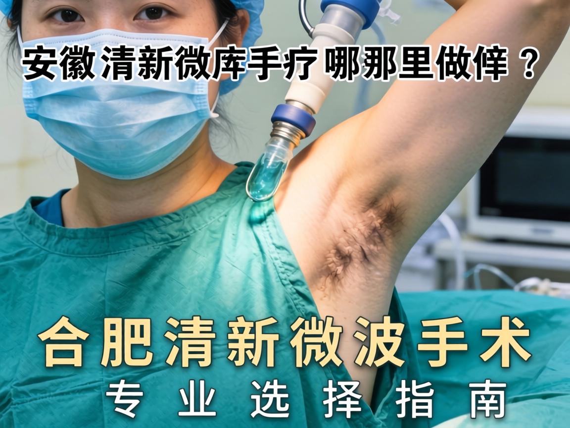 安徽清新微波手术哪里做？合肥清新微波手术专业选择指南