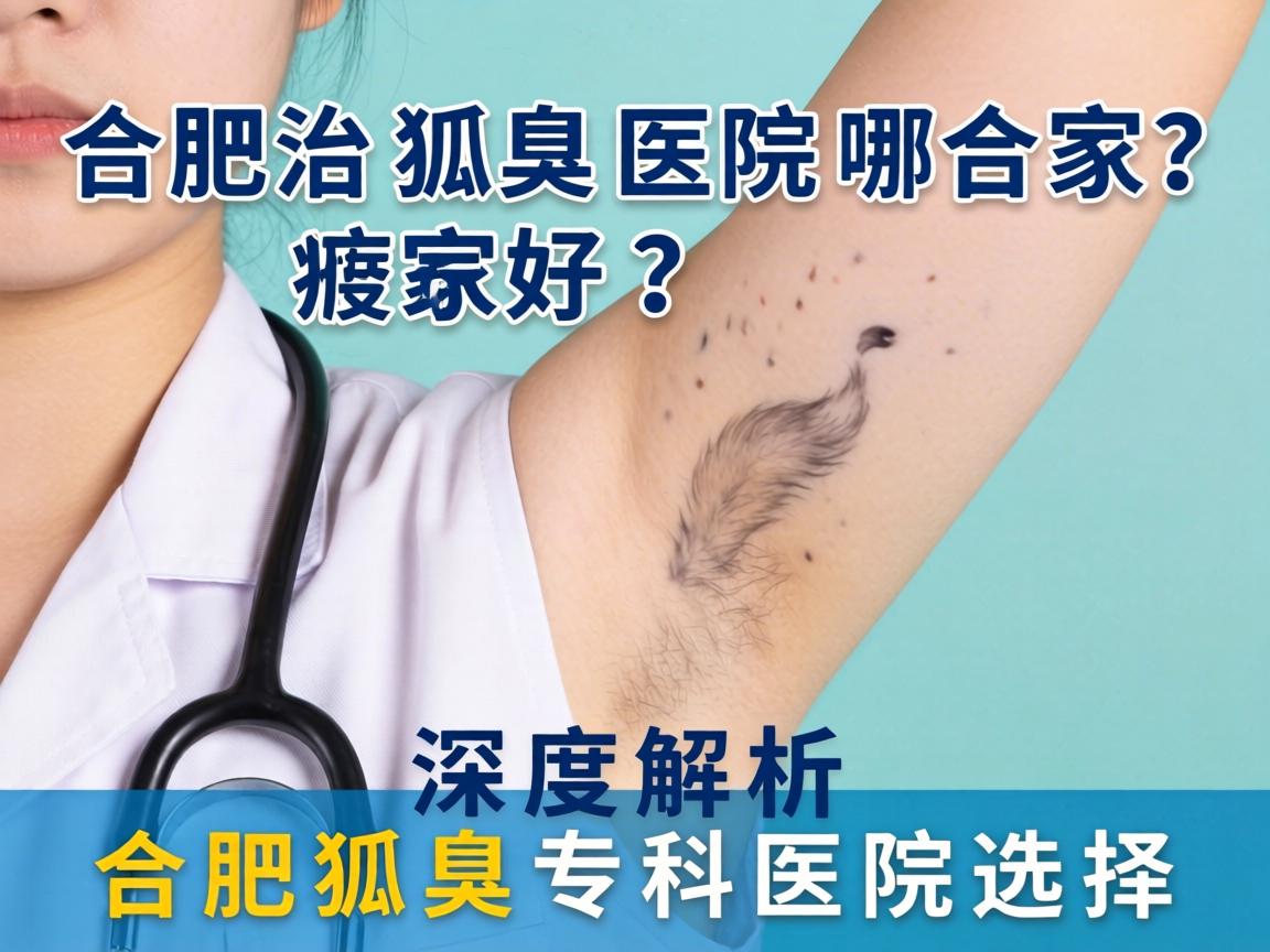 合肥治狐臭医院哪家好？深度解析合肥狐臭专科医院选择