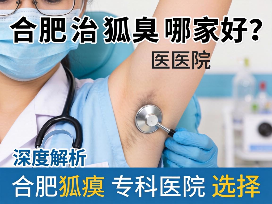 合肥治狐臭医院哪家好？深度解析合肥狐臭专科医院选择