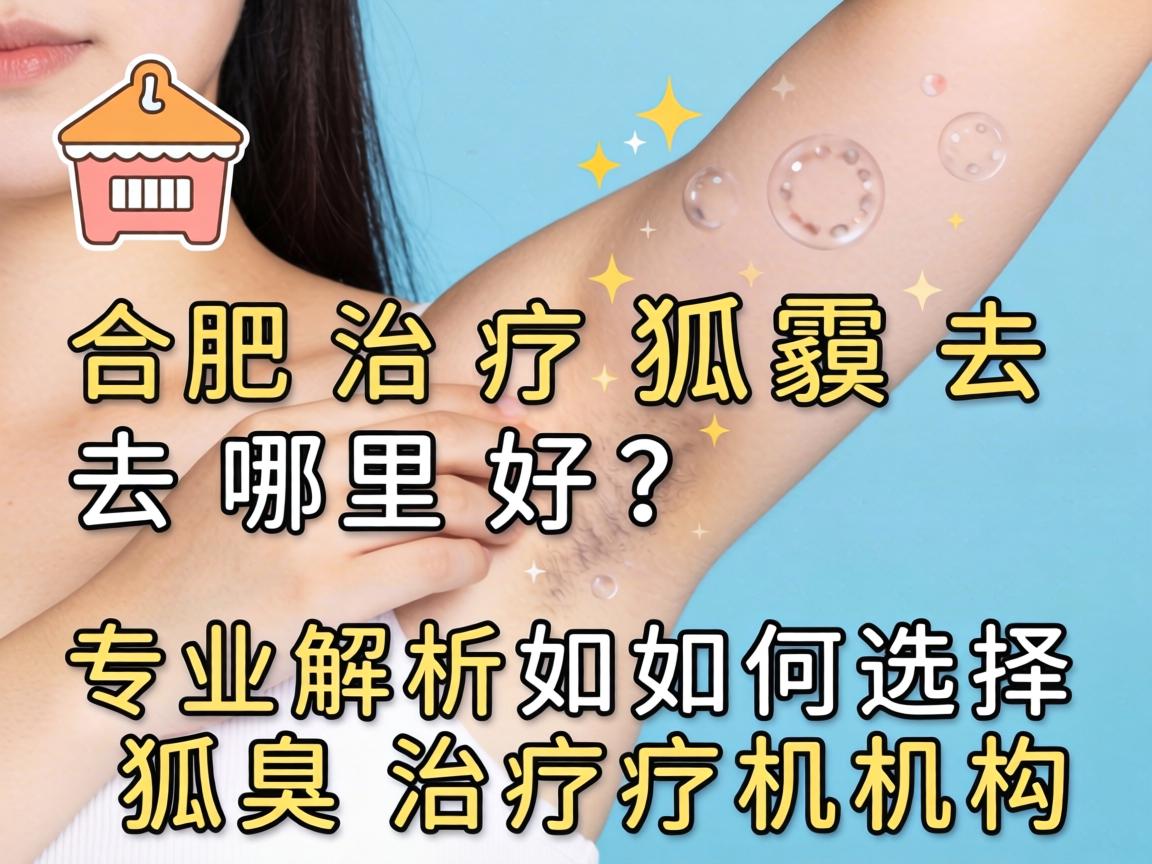 合肥治疗狐臭去哪里好？专业解析如何选择狐臭治疗机构