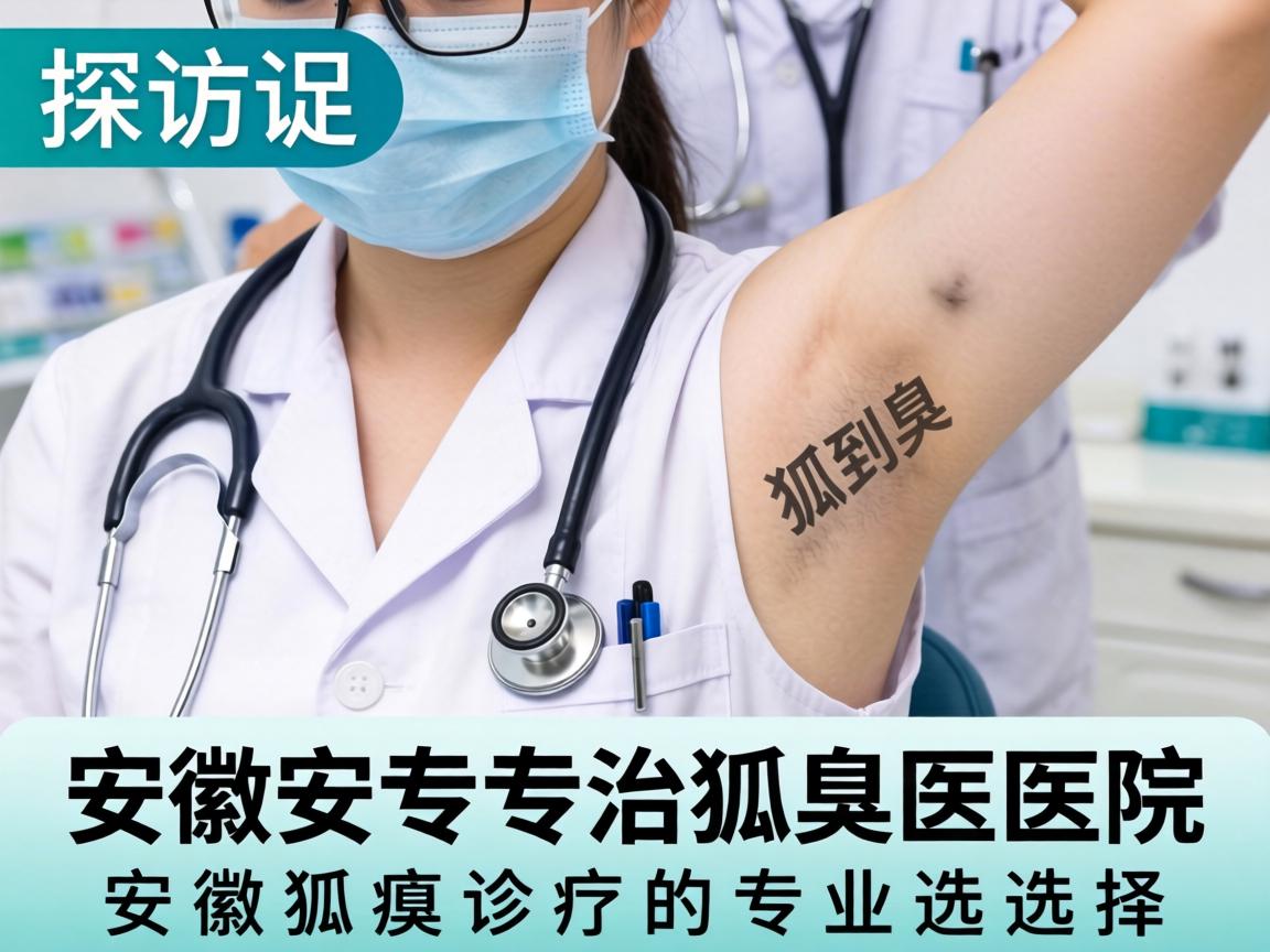 探访安徽专治狐臭医院，安徽狐臭诊疗的专业选择