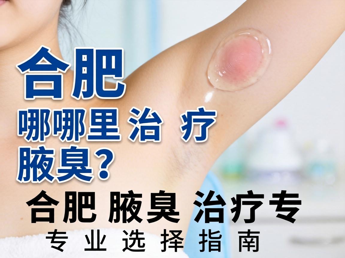 合肥哪里治疗腋臭？合肥腋臭治疗专业选择指南