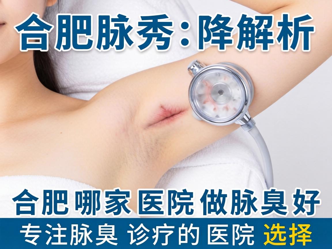 合肥腋秀解析，合肥哪家医院做腋臭好，专注腋臭诊疗的医院选择