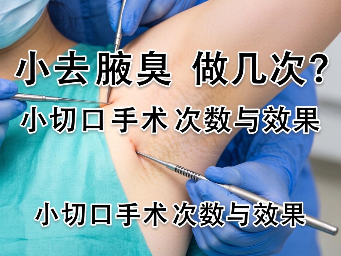 小切口去腋臭要做几次？详解小切口手术次数与效果