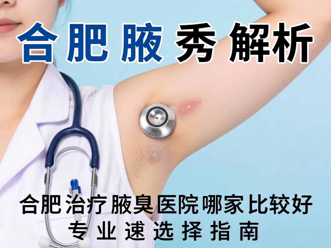 合肥腋秀解析，合肥治疗腋臭医院哪家比较好，专业选择指南